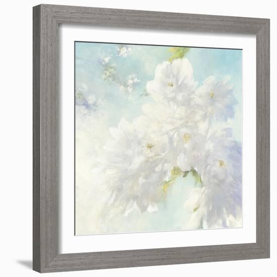 Pear Blossoms Bright-Julia Purinton-Framed Art Print