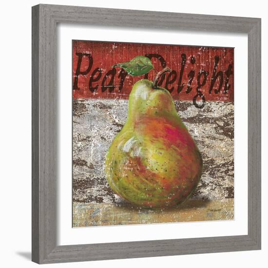 Pear Delight-Todd Williams-Framed Art Print