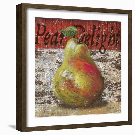 Pear Delight-Todd Williams-Framed Art Print