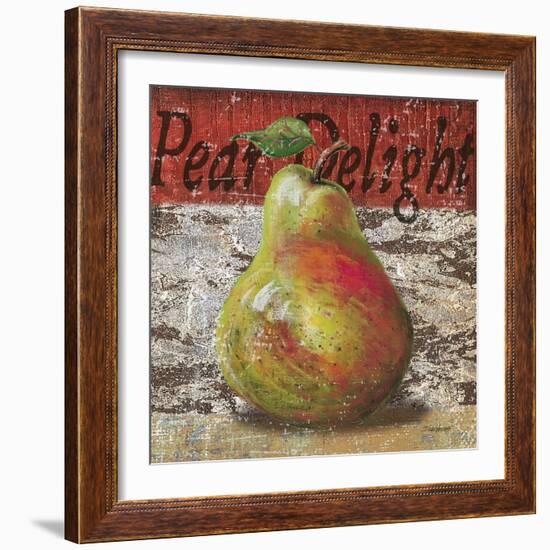 Pear Delight-Todd Williams-Framed Art Print