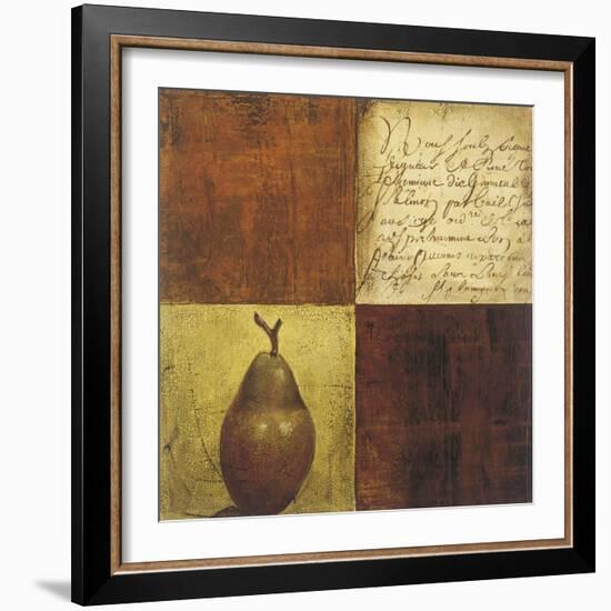 Pear du Jour II-Liz Jardine-Framed Art Print