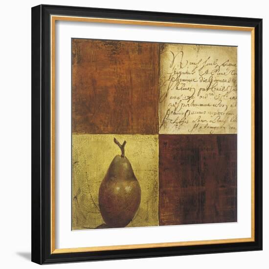 Pear du Jour II-Liz Jardine-Framed Art Print