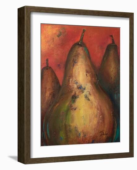 Pear I-Patricia Pinto-Framed Art Print