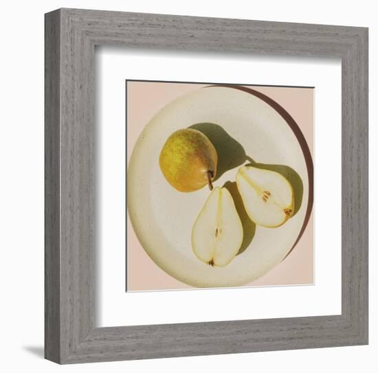 Pear Plate - Prepare-Irene Suchocki-Framed Giclee Print