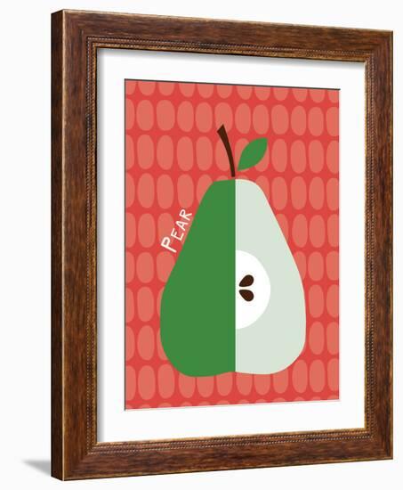 Pear Print-null-Framed Premium Giclee Print