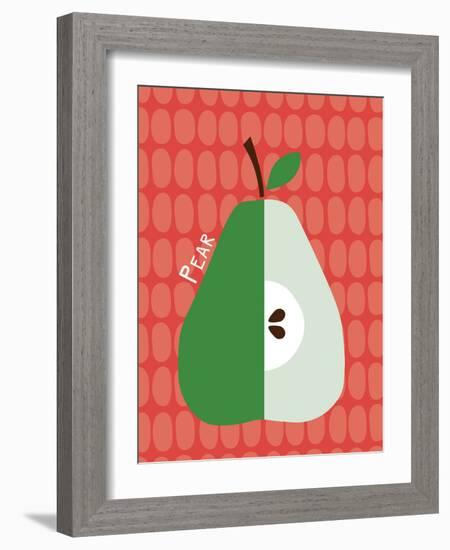Pear Print-null-Framed Art Print