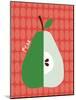 Pear Print-null-Mounted Art Print