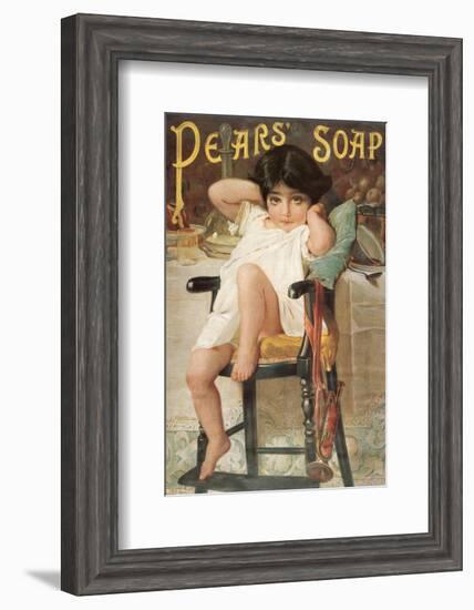 Pear's Soap-null-Framed Art Print