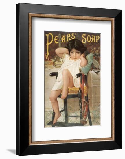 Pear's Soap-null-Framed Art Print