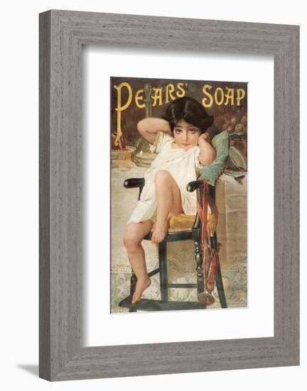 Pear's Soap-null-Framed Art Print