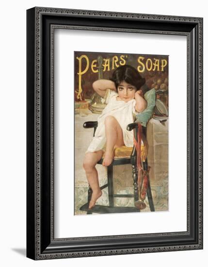 Pear's Soap-null-Framed Art Print