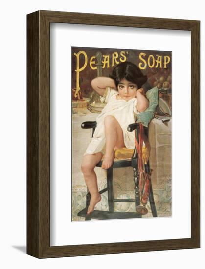 Pear's Soap-null-Framed Art Print