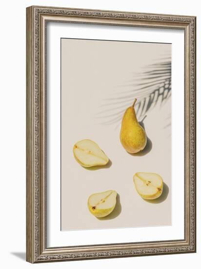 Pear Segments-Irene Suchocki-Framed Giclee Print