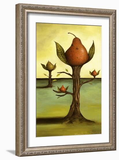 Pear Tree 1-Leah Saulnier-Framed Giclee Print