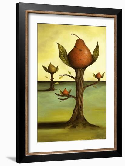 Pear Tree 1-Leah Saulnier-Framed Giclee Print