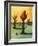Pear Trees 3-Leah Saulnier-Framed Giclee Print