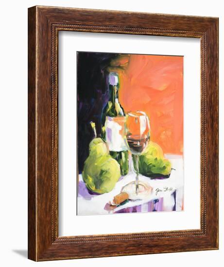 Pear Wine-Jane Slivka-Framed Art Print