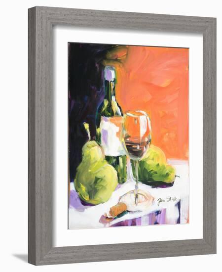 Pear Wine-Jane Slivka-Framed Art Print