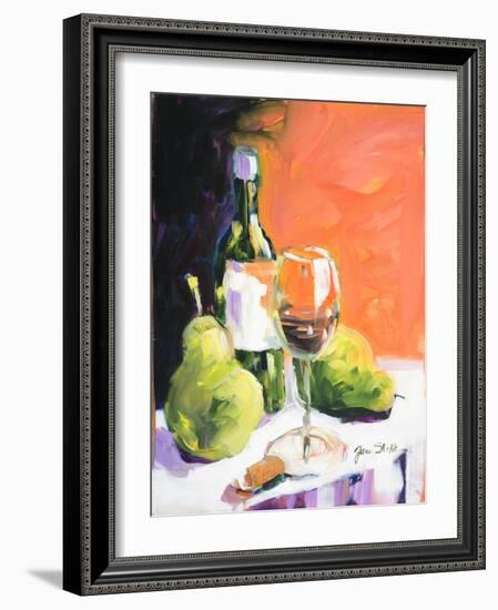 Pear Wine-Jane Slivka-Framed Art Print