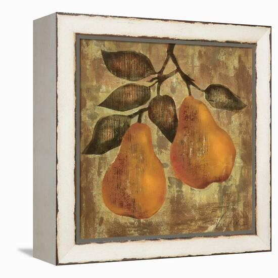 Pear-Silvia Vassileva-Framed Stretched Canvas