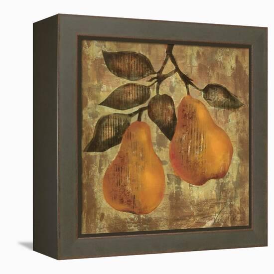 Pear-Silvia Vassileva-Framed Stretched Canvas