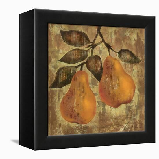 Pear-Silvia Vassileva-Framed Stretched Canvas