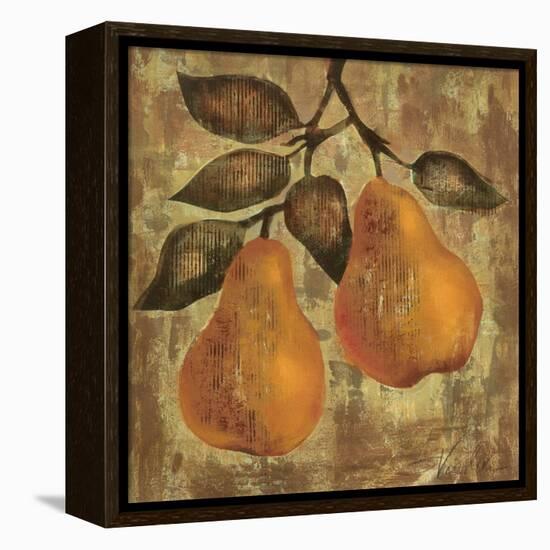 Pear-Silvia Vassileva-Framed Stretched Canvas