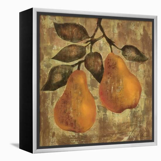 Pear-Silvia Vassileva-Framed Stretched Canvas