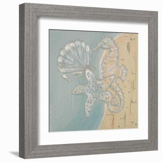 Pearl Beach II-Hakimipour-ritter-Framed Art Print