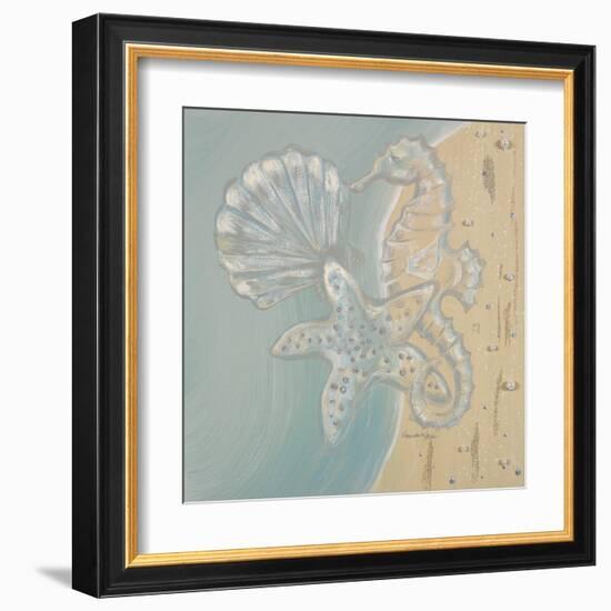 Pearl Beach II-Hakimipour-ritter-Framed Art Print