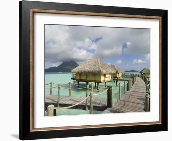 Pearl Beach Resort, Bora-Bora, French Polynesia-Sergio Pitamitz-Framed Photographic Print