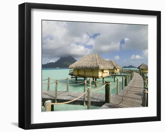 Pearl Beach Resort, Bora-Bora, French Polynesia-Sergio Pitamitz-Framed Photographic Print