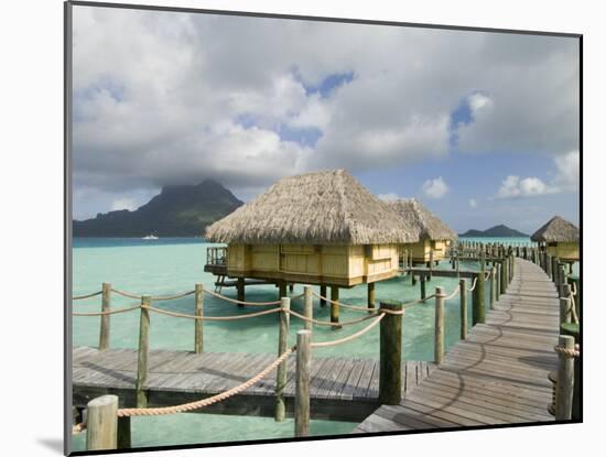 Pearl Beach Resort, Bora-Bora, French Polynesia-Sergio Pitamitz-Mounted Photographic Print