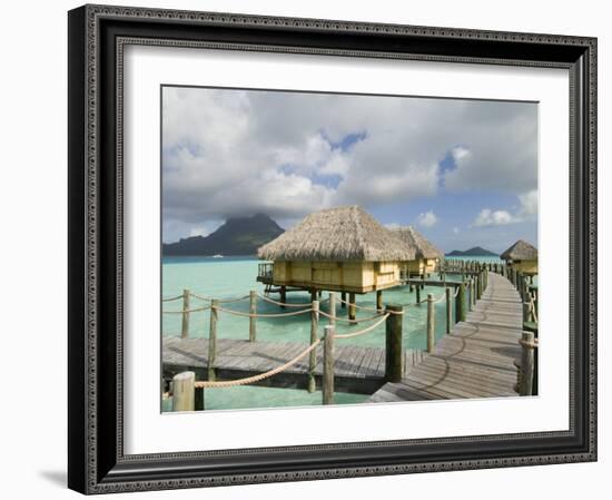 Pearl Beach Resort, Bora-Bora, French Polynesia-Sergio Pitamitz-Framed Photographic Print