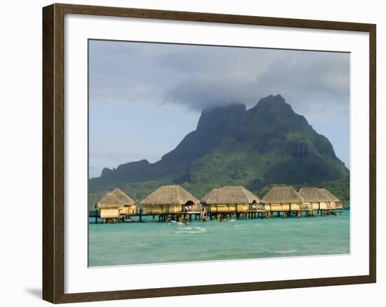 Pearl Beach Resort, Bora-Bora, Leeward Group, Society Islands, French Polynesia-Sergio Pitamitz-Framed Photographic Print