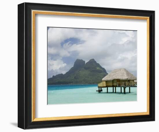 Pearl Beach Resort, Bora-Bora, Leeward Group, Society Islands, French Polynesia-Sergio Pitamitz-Framed Photographic Print