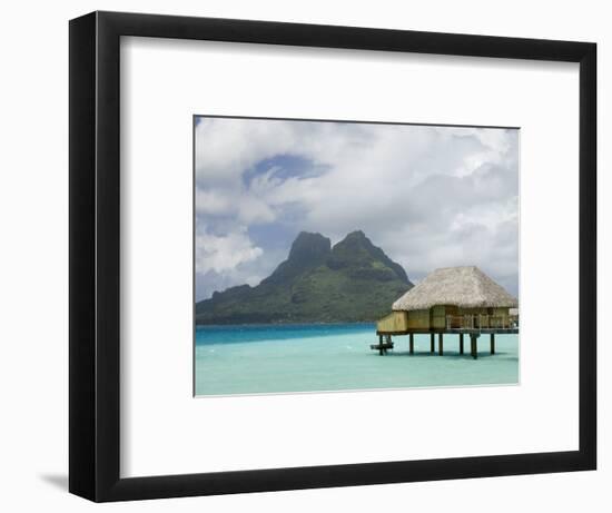 Pearl Beach Resort, Bora-Bora, Leeward Group, Society Islands, French Polynesia-Sergio Pitamitz-Framed Photographic Print