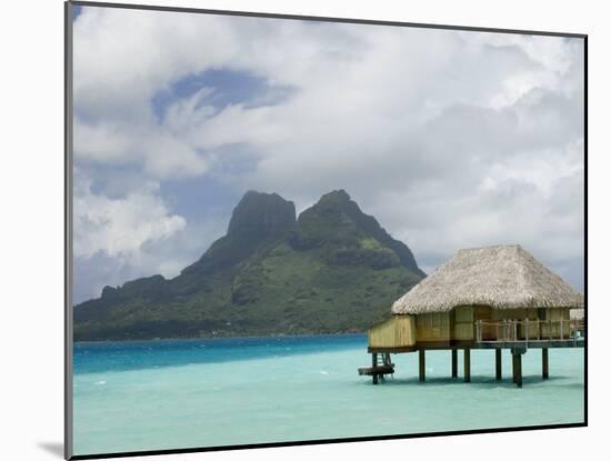 Pearl Beach Resort, Bora-Bora, Leeward Group, Society Islands, French Polynesia-Sergio Pitamitz-Mounted Photographic Print