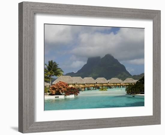 Pearl Beach Resort, Bora-Bora, Leeward Group, Society Islands, French Polynesia-Sergio Pitamitz-Framed Photographic Print