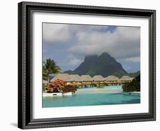 Pearl Beach Resort, Bora-Bora, Leeward Group, Society Islands, French Polynesia-Sergio Pitamitz-Framed Photographic Print