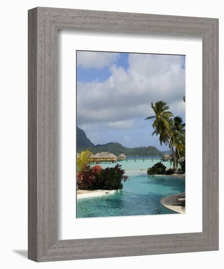 Pearl Beach Resort, Bora-Bora, Leeward Group, Society Islands, French Polynesia-Sergio Pitamitz-Framed Photographic Print