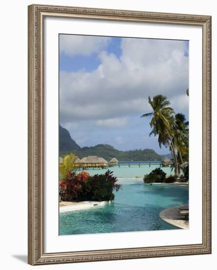 Pearl Beach Resort, Bora-Bora, Leeward Group, Society Islands, French Polynesia-Sergio Pitamitz-Framed Photographic Print