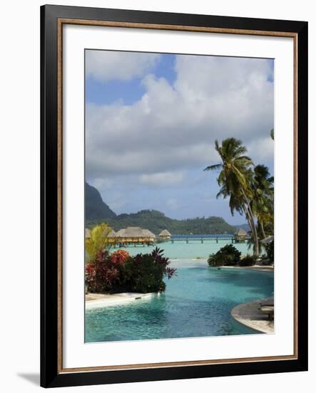 Pearl Beach Resort, Bora-Bora, Leeward Group, Society Islands, French Polynesia-Sergio Pitamitz-Framed Photographic Print