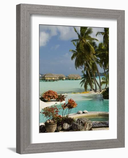 Pearl Beach Resort, Bora-Bora, Leeward Group, Society Islands, French Polynesia-Sergio Pitamitz-Framed Photographic Print