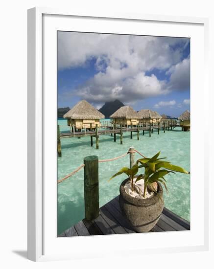 Pearl Beach Resort, Bora-Bora, Leeward Group, Society Islands, French Polynesia-Sergio Pitamitz-Framed Photographic Print