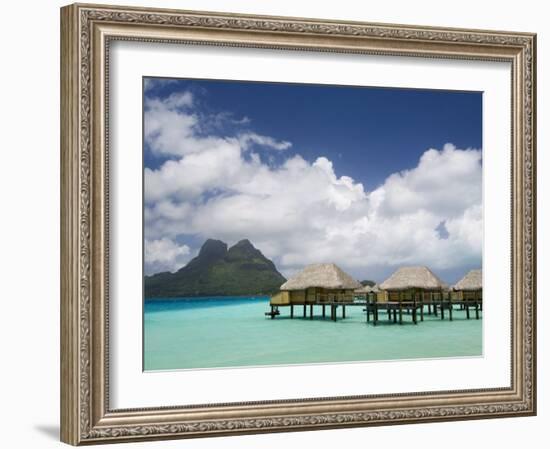 Pearl Beach Resort, Bora-Bora, Leeward Group, Society Islands, French Polynesia-Sergio Pitamitz-Framed Photographic Print