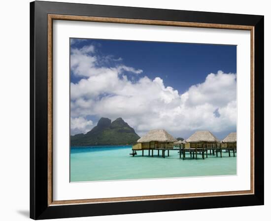 Pearl Beach Resort, Bora-Bora, Leeward Group, Society Islands, French Polynesia-Sergio Pitamitz-Framed Photographic Print