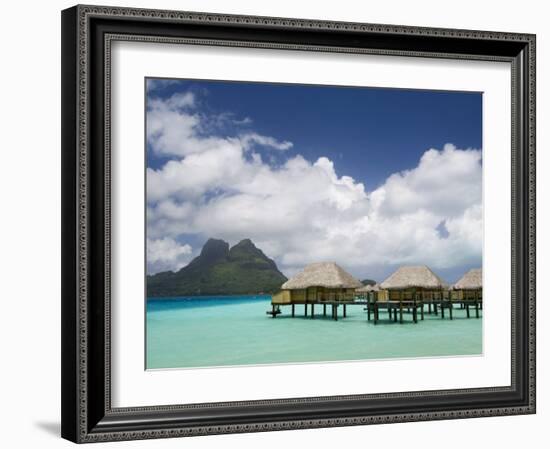 Pearl Beach Resort, Bora-Bora, Leeward Group, Society Islands, French Polynesia-Sergio Pitamitz-Framed Photographic Print