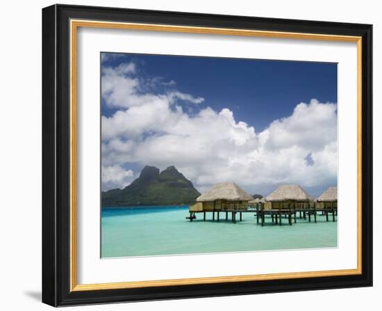 Pearl Beach Resort, Bora-Bora, Leeward Group, Society Islands, French Polynesia-Sergio Pitamitz-Framed Photographic Print