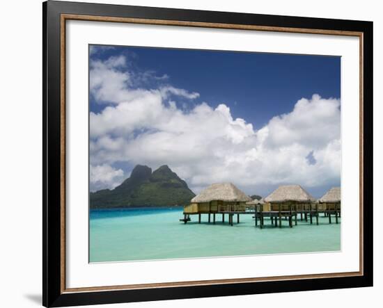 Pearl Beach Resort, Bora-Bora, Leeward Group, Society Islands, French Polynesia-Sergio Pitamitz-Framed Photographic Print